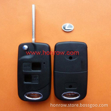 Lexus 2 button modified folding remote key blank/lexus smart key